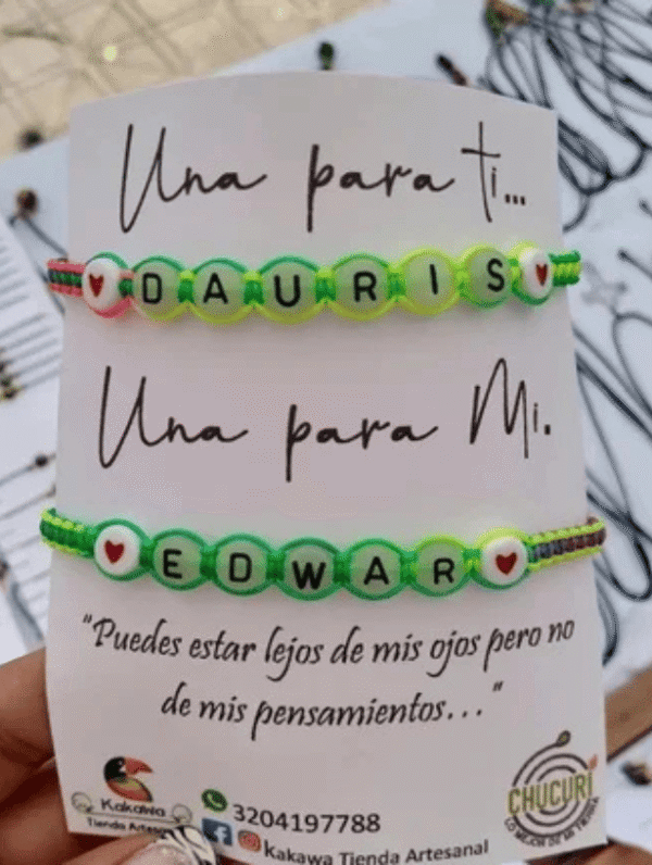MANILLAS  PERSONALIZADAS
